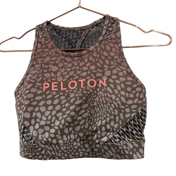 Peloton x WITH Womens Pebblestone Sports bra Size L - Picture 1 of 17